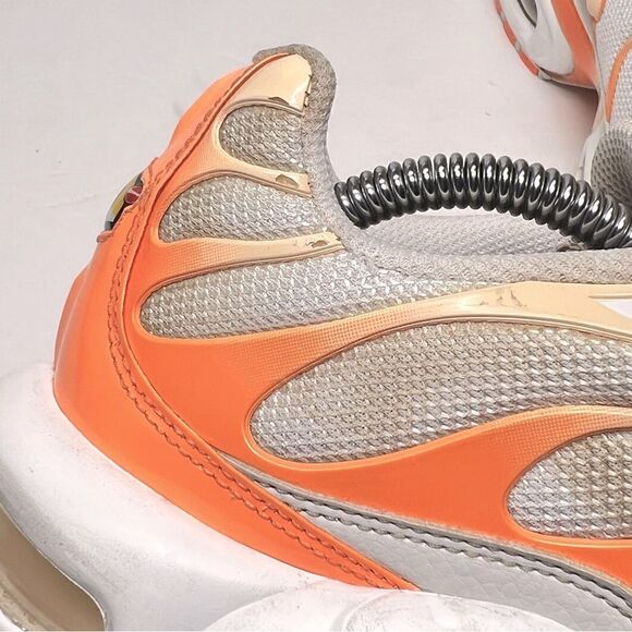 Nike Womens Air Max Plus Tn Running Shoes in White Atomic Orange 10 - Picture 7 of 13